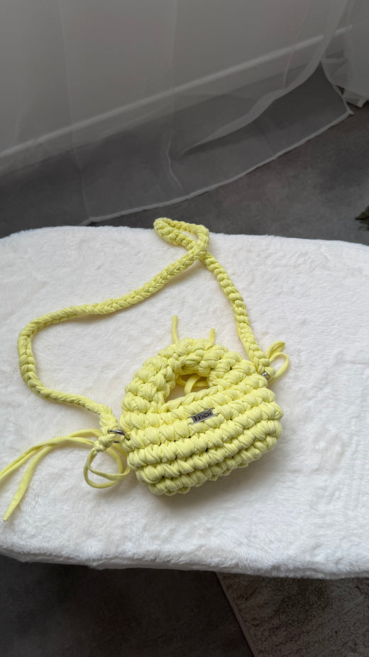 Mini bag - jaune pâle