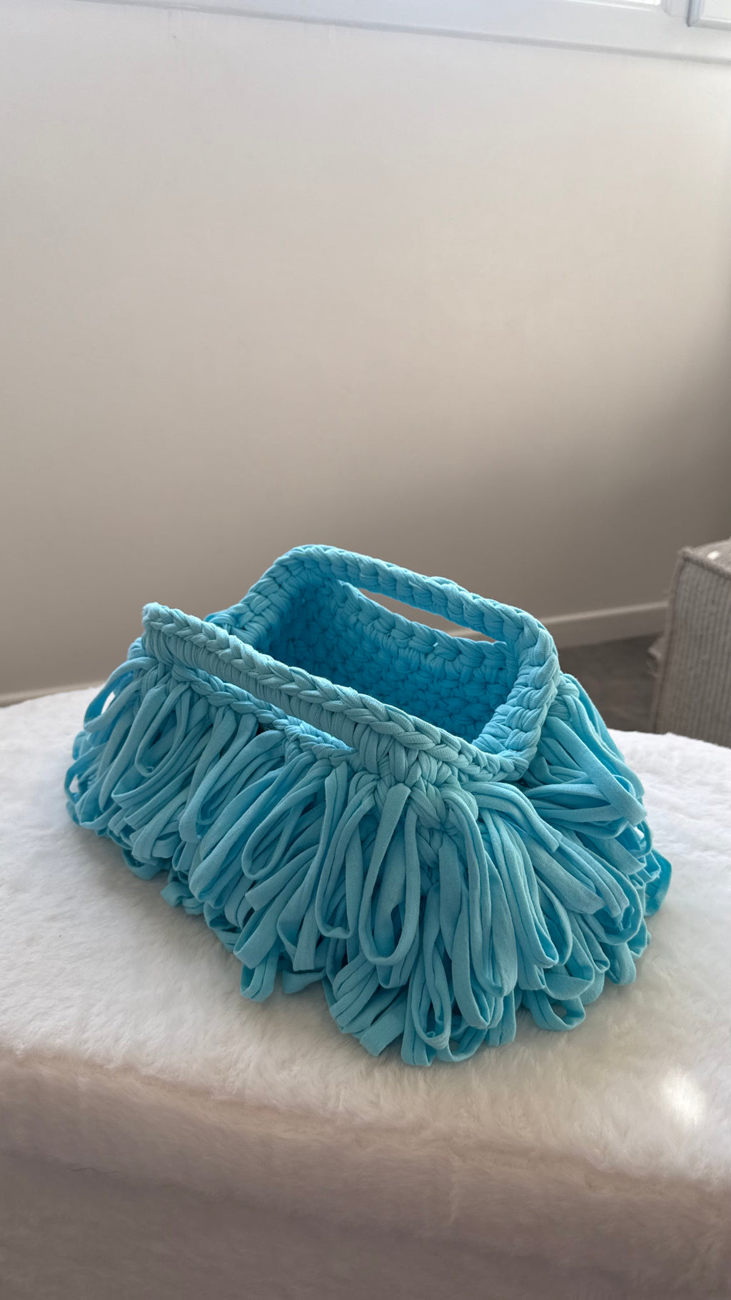 Nova fluffy - turquoise