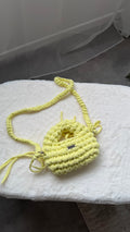 Mini bag - jaune pâle