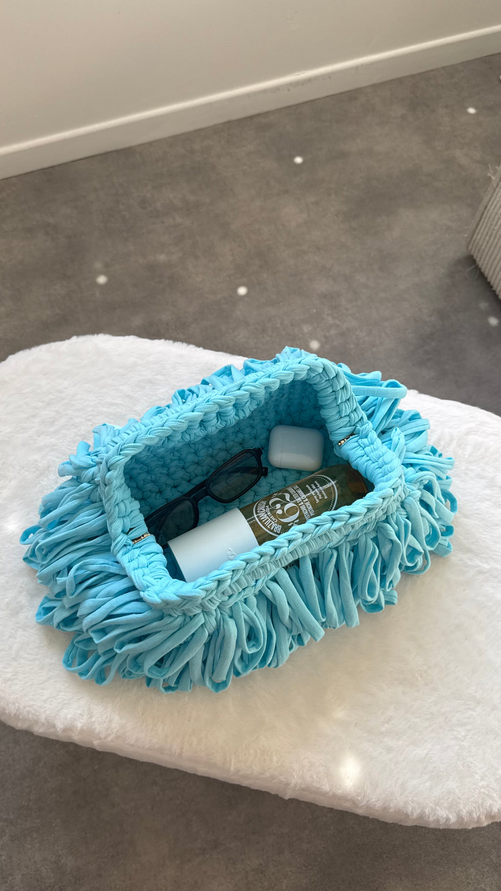 Nova fluffy - turquoise