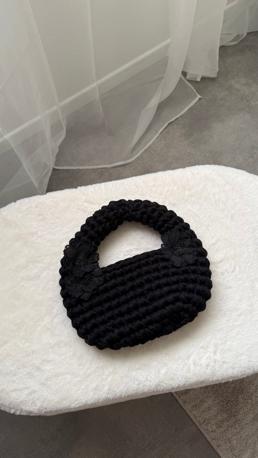 Egg bag avec fleurs