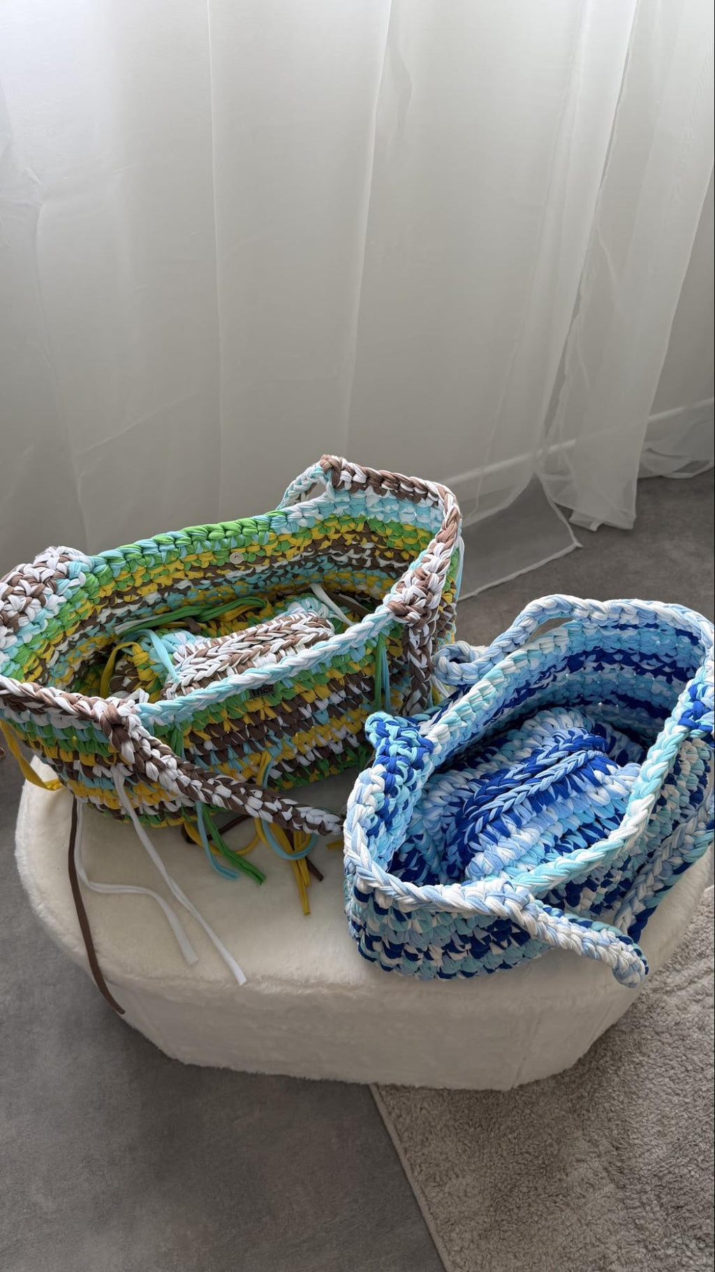 Sac Alba — détail des mailles